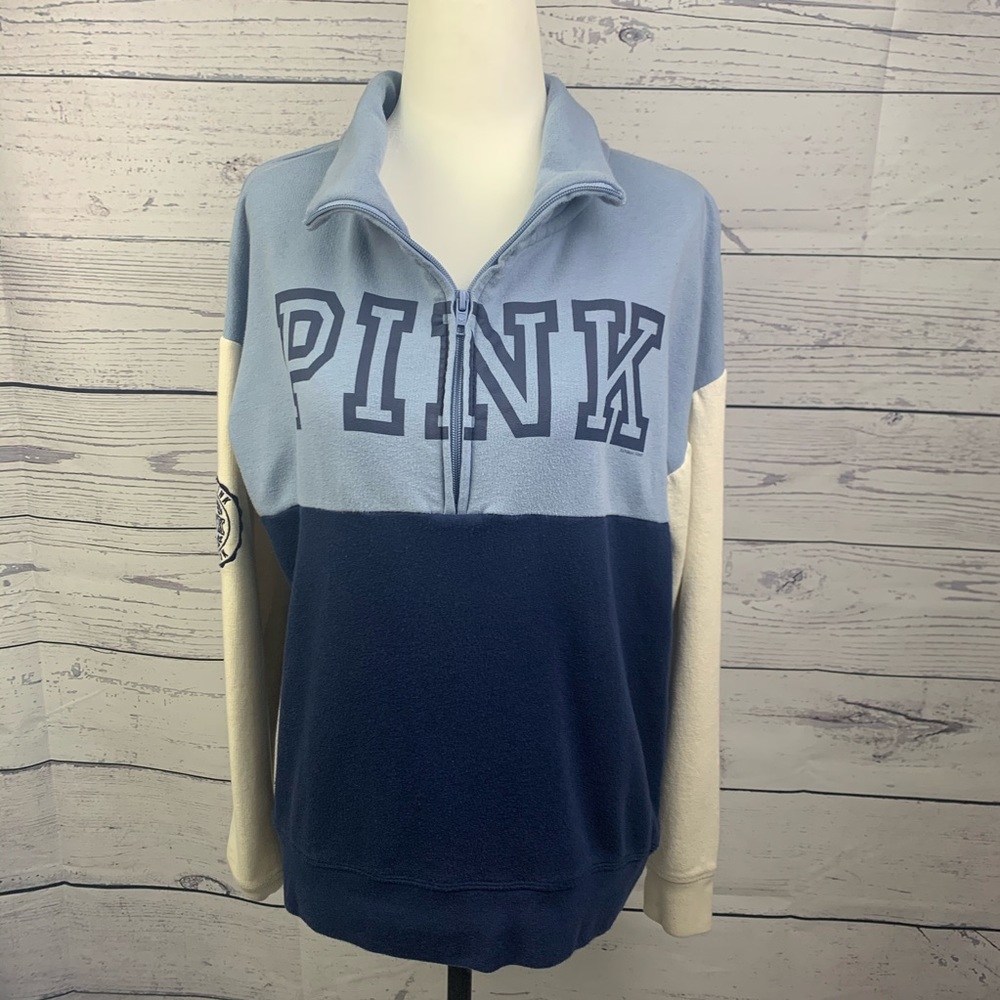 PINK Half Zip Pullover